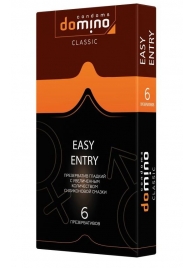 Презервативы с увеличенным количеством смазки DOMINO Easy Entry - 6 шт. - Domino - купить с доставкой в Златоусте