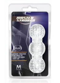 Прозрачный фигурный мастурбатор Master Stroker - Blush Novelties - в Златоусте купить с доставкой