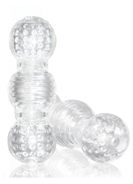 Прозрачный фигурный мастурбатор Master Stroker - Blush Novelties - в Златоусте купить с доставкой