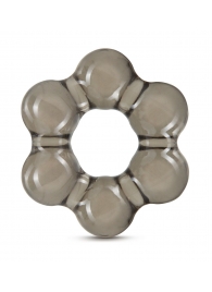 Дымчатое эрекционное кольцо Stay Hard Thick Bead Cock Ring - Blush Novelties - в Златоусте купить с доставкой