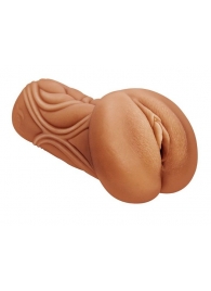 Кофейный мастурбатор-вагина Dumpling - Lola Games - в Златоусте купить с доставкой