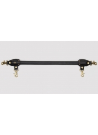 Черная распорка для ног Bound to You Faux Leather Spreader Bar - 50,8 см. - Fifty Shades of Grey - купить с доставкой в Златоусте