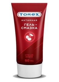 Смазка на водной основе TOREX  Спелая вишня  - 50 мл. - Torex - купить с доставкой в Златоусте