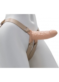 Телесный мужской парапротез MEN STYLE - 15 см. - LOVETOY (А-Полимер) - купить с доставкой в Златоусте