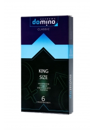 Презервативы увеличенного размера DOMINO Classic King size - 6 шт. - Domino - купить с доставкой в Златоусте