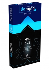 Презервативы увеличенного размера DOMINO Classic King size - 6 шт. - Domino - купить с доставкой в Златоусте