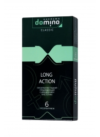Презервативы с пролонгирующим эффектом DOMINO Classic Long action - 6 шт. - Domino - купить с доставкой в Златоусте