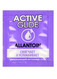 Лубрикант на водной основе Active Glide с аллантоином - 3 гр. - Биоритм - купить с доставкой в Златоусте