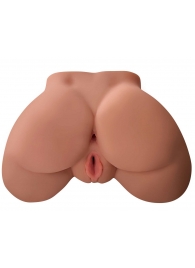 Кофейный мастурбатор-полуторс Perfect Ass Masturbator - Pipedream - в Златоусте купить с доставкой