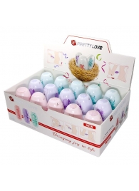 Набор из 15 мини-мастурбаторов Fantastic Egg Hard Boiled - Baile - в Златоусте купить с доставкой