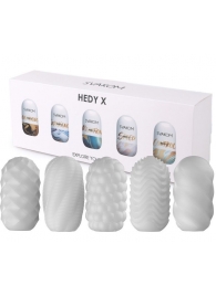 Набор из 5 мастурбаторов Hedy X5 Mixed - Svakom - в Златоусте купить с доставкой