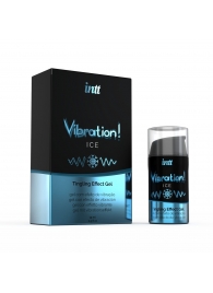 Жидкий интимный гель с эффектом вибрации Vibration! Ice - 15 мл. - INTT - купить с доставкой в Златоусте