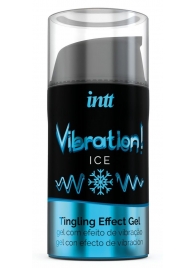 Жидкий интимный гель с эффектом вибрации Vibration! Ice - 15 мл. - INTT - купить с доставкой в Златоусте