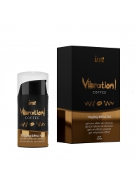 Жидкий интимный гель с эффектом вибрации Vibration! Coffee - 15 мл. - INTT - купить с доставкой в Златоусте