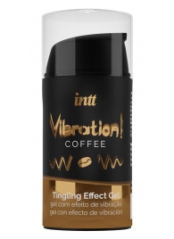 Жидкий интимный гель с эффектом вибрации Vibration! Coffee - 15 мл. - INTT - купить с доставкой в Златоусте