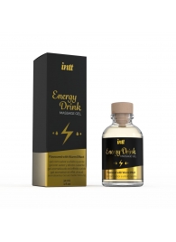 Массажный гель с согревающим эффектом Energy Drink - 30 мл. - INTT - купить с доставкой в Златоусте