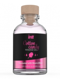 Массажный гель с согревающим эффектом Cotton Candy - 30 мл. - INTT - купить с доставкой в Златоусте