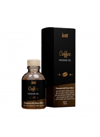 Массажный гель с согревающим эффектом Coffee - 30 мл. - INTT - купить с доставкой в Златоусте