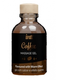 Массажный гель с согревающим эффектом Coffee - 30 мл. - INTT - купить с доставкой в Златоусте
