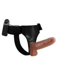 Страпон на трусиках с вибрацией Ultra Passionate Harness - 16 см. - Baile - купить с доставкой в Златоусте