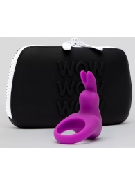 Фиолетовое эрекционное виброкольцо Happy Rabbit Cock Ring Kit - Happy Rabbit - в Златоусте купить с доставкой