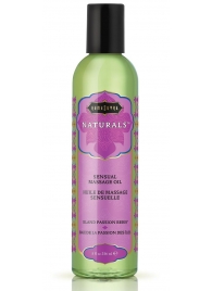 Массажное масло Naturals Island Passion Berry с ароматом тропических фруктов - 236 мл. - Kama Sutra - купить с доставкой в Златоусте
