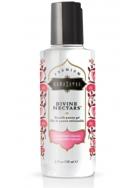 Гель-лубрикант на водной основе Divine Nectars Strawberry Dream с ароматом клубники - 150 мл. - Kama Sutra - купить с доставкой в Златоусте