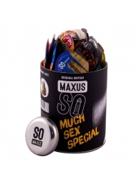 Текстурированные презервативы в кейсе MAXUS So Much Sex - 100 шт. - Maxus - купить с доставкой в Златоусте