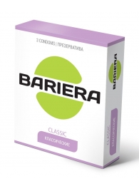 Классические презервативы Bariera Classic - 3 шт. - Bariera - купить с доставкой в Златоусте