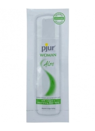 Лубрикант на водной основе pjur WOMAN Aloe - 2 мл. - Pjur - купить с доставкой в Златоусте
