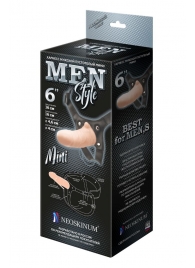 Пустотелый фаллопротез MEN STYLE - 17,5 см. - LOVETOY (А-Полимер) - купить с доставкой в Златоусте