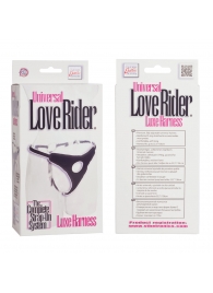 Трусы для страпона с универсальным креплением Universal Love Rider Luxe Harness - California Exotic Novelties - купить с доставкой в Златоусте