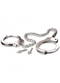 Металлические наручники Metal Leg Cuffs - Pipedream - купить с доставкой в Златоусте