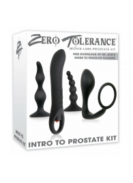 Набор стимуляторов простаты Intro To Prostate Kit - Zero Tolerance - в Златоусте купить с доставкой