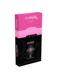 Презервативы с точками и рёбрышками DOMINO Classic Extase - 6 шт. - Domino - купить с доставкой в Златоусте