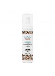 Разогревающее массажное масло с ароматом кокоса Gourmet Coconut - 50 мл. - Exsens - купить с доставкой в Златоусте