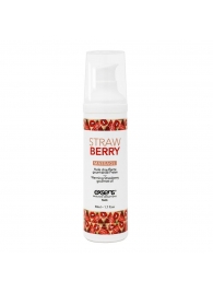 Разогревающее массажное масло  с ароматом клубники Gourmet Strawberry - 50 мл. - Exsens - купить с доставкой в Златоусте