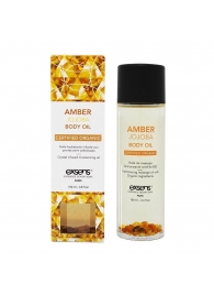 Органическое массажное масло AMBER JOJOBA - 100 мл. - Exsens - купить с доставкой в Златоусте