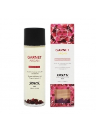 Органическое массажное масло GARNET ARGAN - 100 мл. - Exsens - купить с доставкой в Златоусте