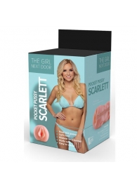 Телесный мастурбатор-вагина Scarlett - Dream Toys - в Златоусте купить с доставкой
