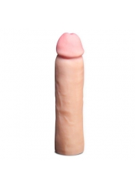 Телесная фаллическая насадка на пенис Magnum Xtender - 23 см. - Blush Novelties - в Златоусте купить с доставкой