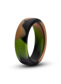 Эрекционное кольцо камуфляжной расцветки Silicone Camo Cock Ring - Blush Novelties - в Златоусте купить с доставкой