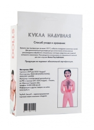 Надувная секс-кукла мужского пола - ToyFa - в Златоусте купить с доставкой