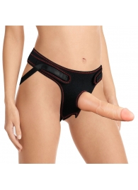 Женский страпон Easy Strapon Set 7.5 - 19 см. - Lovetoy - купить с доставкой в Златоусте