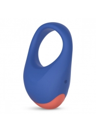 Синее эрекционное кольцо RRRING Dinner Date Cock Ring - FeelzToys - в Златоусте купить с доставкой