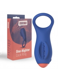 Синее эрекционное кольцо RRRING One Nighter Cock Ring - FeelzToys - в Златоусте купить с доставкой