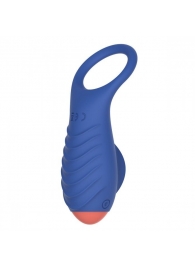 Синее эрекционное кольцо RRRING One Nighter Cock Ring - FeelzToys - в Златоусте купить с доставкой