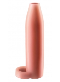 Телесная насадка Real Feel Enhancer XL - 17 см. - Pipedream - в Златоусте купить с доставкой