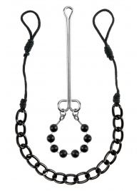 Интимные украшения с бусинами NIPPLE   CLIT JEWELRY - Pipedream - купить с доставкой в Златоусте