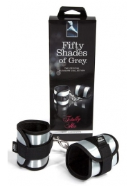 Серо-черные наручники Totally His - Fifty Shades of Grey - купить с доставкой в Златоусте
